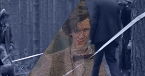 There's something you should know. The Eleventh Doctor is trapped in the Time Scoop