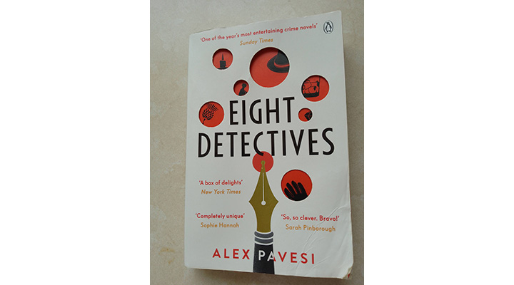 Book Review: Eight Detectives by Alex Pavesi. 5 Stars.